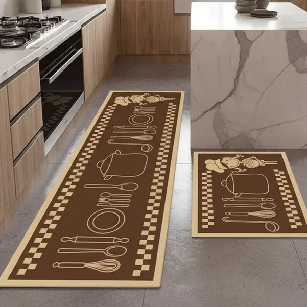 Jogo Kit 2 Passadeiras de Cozinha Antiderrapante Tapete Para Cozinha Pia Decorativo em Oferta na Shopee