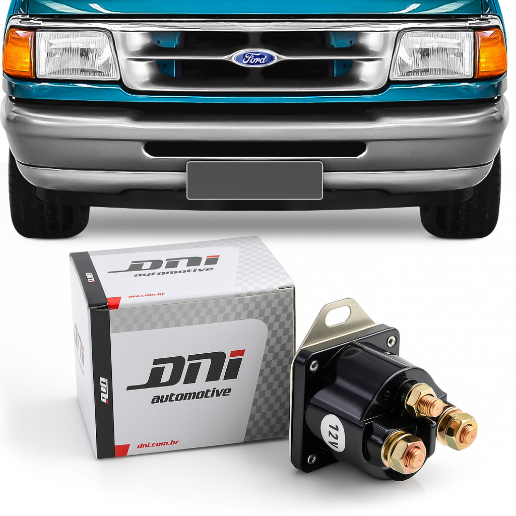 Relé Auxiliar De Partida Com Suporte Ranger F150 F250 F350