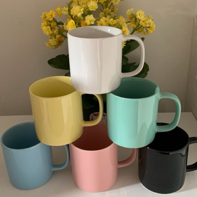 Kit 6 Xícaras de Porcelana 150ml – Elegância para Café e Chá em Oferta na Shopee