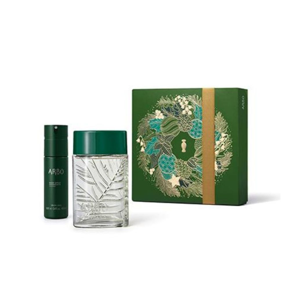 Combo Presente Arbo: Desodorante Colônia 100ml + Body Spray Desodorante 100ml