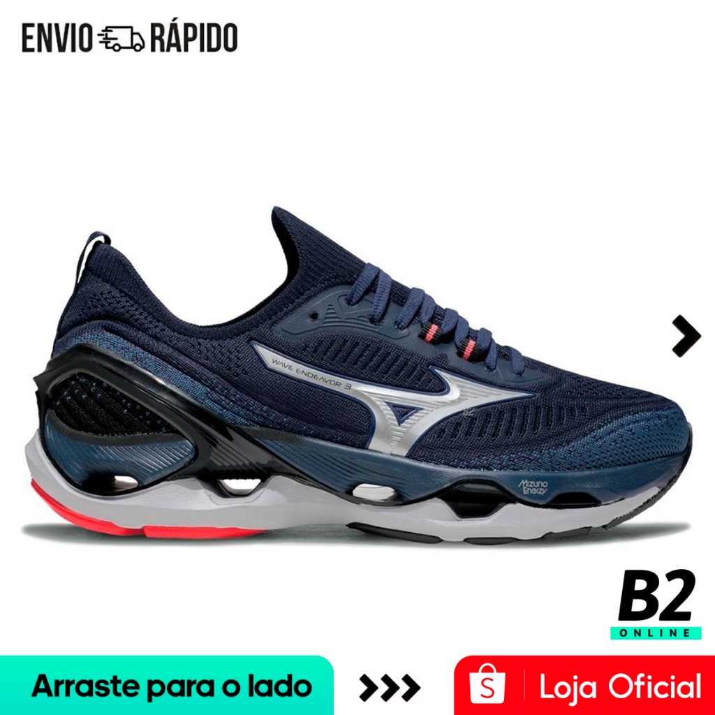Tênis Mizuno Wave Endeavor 3 Masculino Original com Nota Fiscal e Garantia em Oferta na Shopee