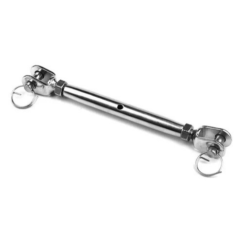 Esticador Tubular Fechado Manilha Aço Inox 316 12mm M12