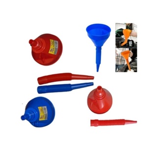 01 Funil flexível plástico sanfonado, óleo carros, motos gasolina e álcool em Oferta na Shopee