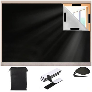 Cortina Painel Blackout com Velcro para Sala Quarto Cozinha Varias Cores-AA em Oferta na Shopee