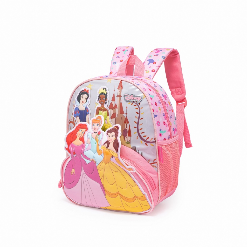 Kit Mochila Costas Lancheira Térmica Princesas Pré Escolar Menina Disney · foto 2