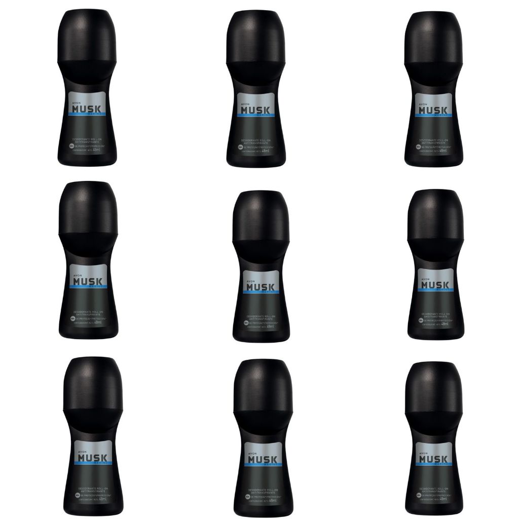 Roll On Musk Marine Avon Kit com 3/5/9 unidades (50 ml cada)- PRODUTO ORIGINAL — imagem 2 de 2