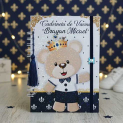 Caderneta De Saúde Personalizada Versão Atual Com Nome Bebê