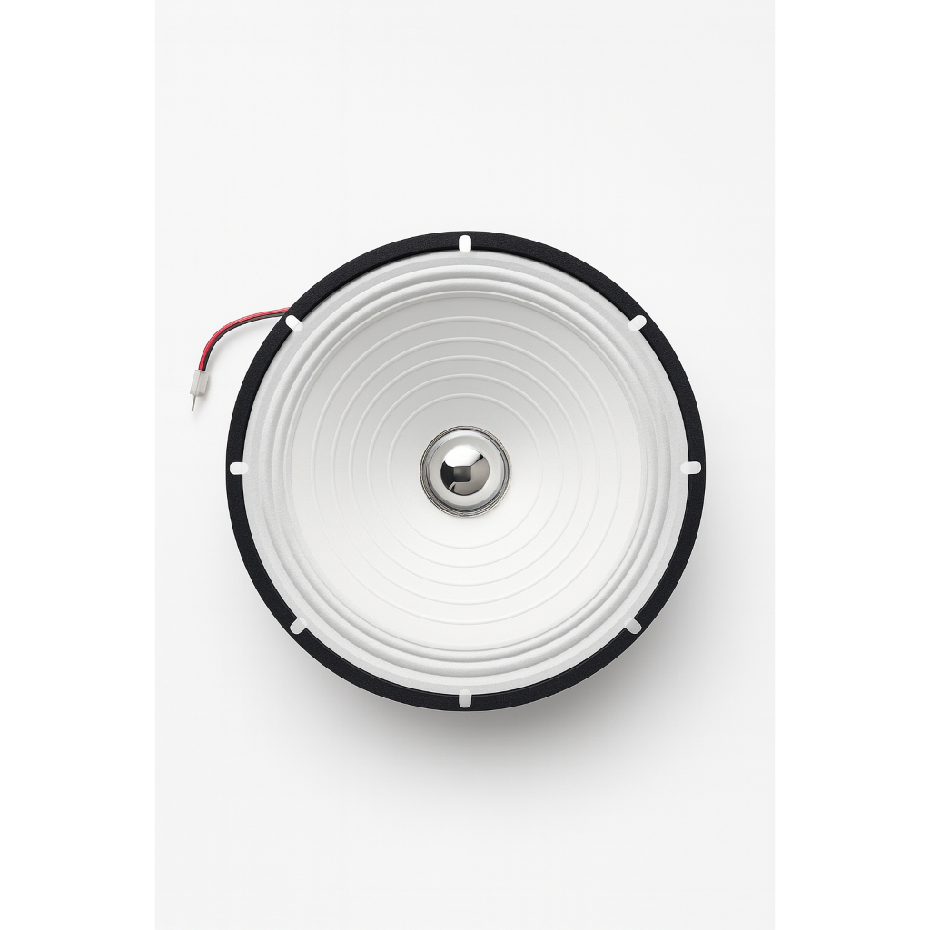 Alto-Falante Woofer 8 Polegadas 20W RMS 3 Ohms Som Automotivo Residencial Emborrachado ou Sem Emborrachado Borda