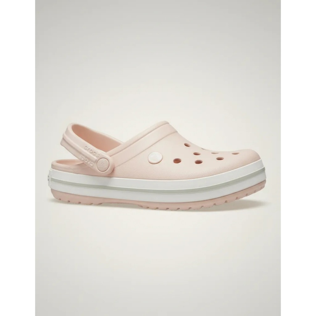Detalhes do Sandália Crocs Clog Original Crocband Rosa