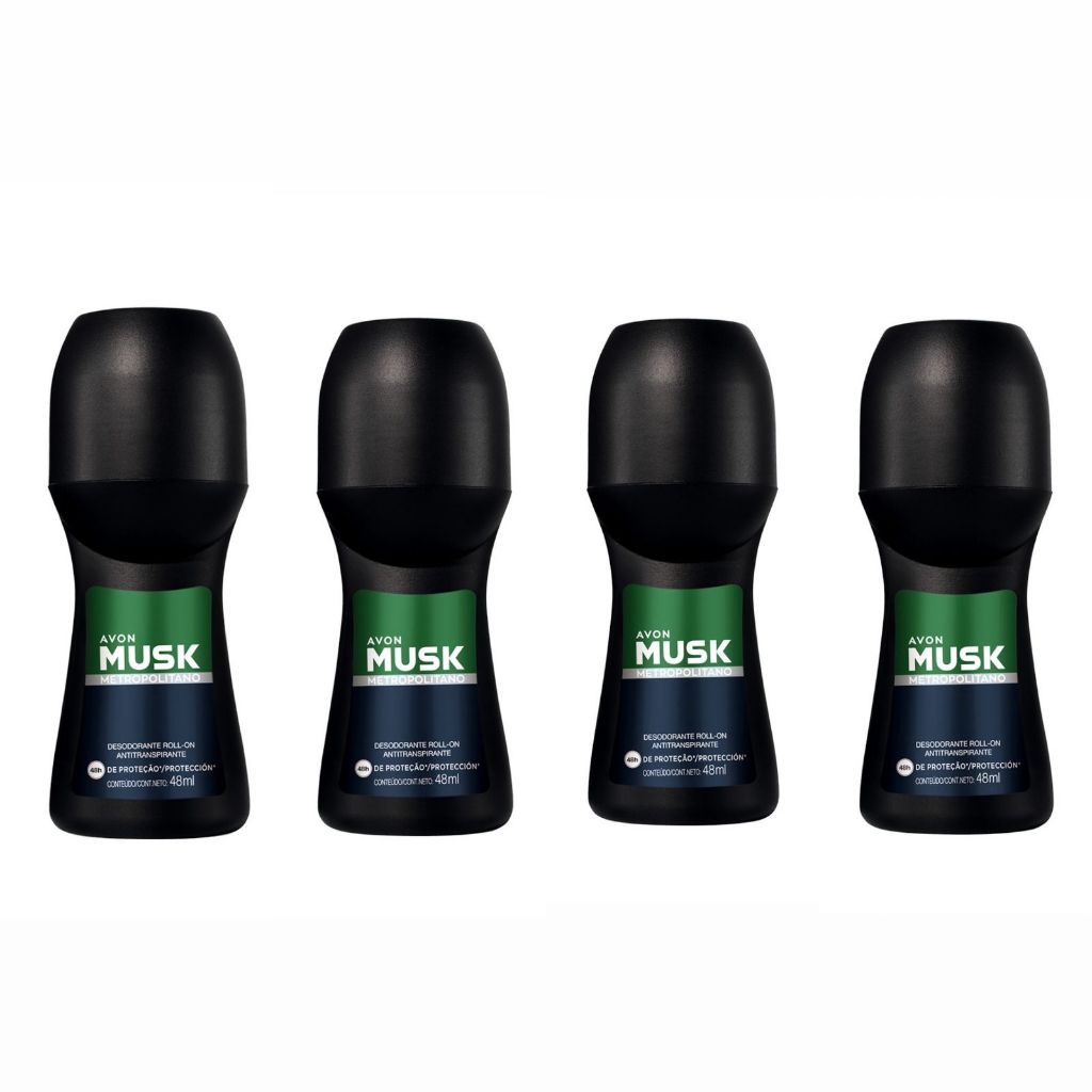 Roll On Metropolitano Avon Kit com 4/6/10 unidades (48 ml cada)- PRODUTO ORIGINAL em Oferta na Shopee