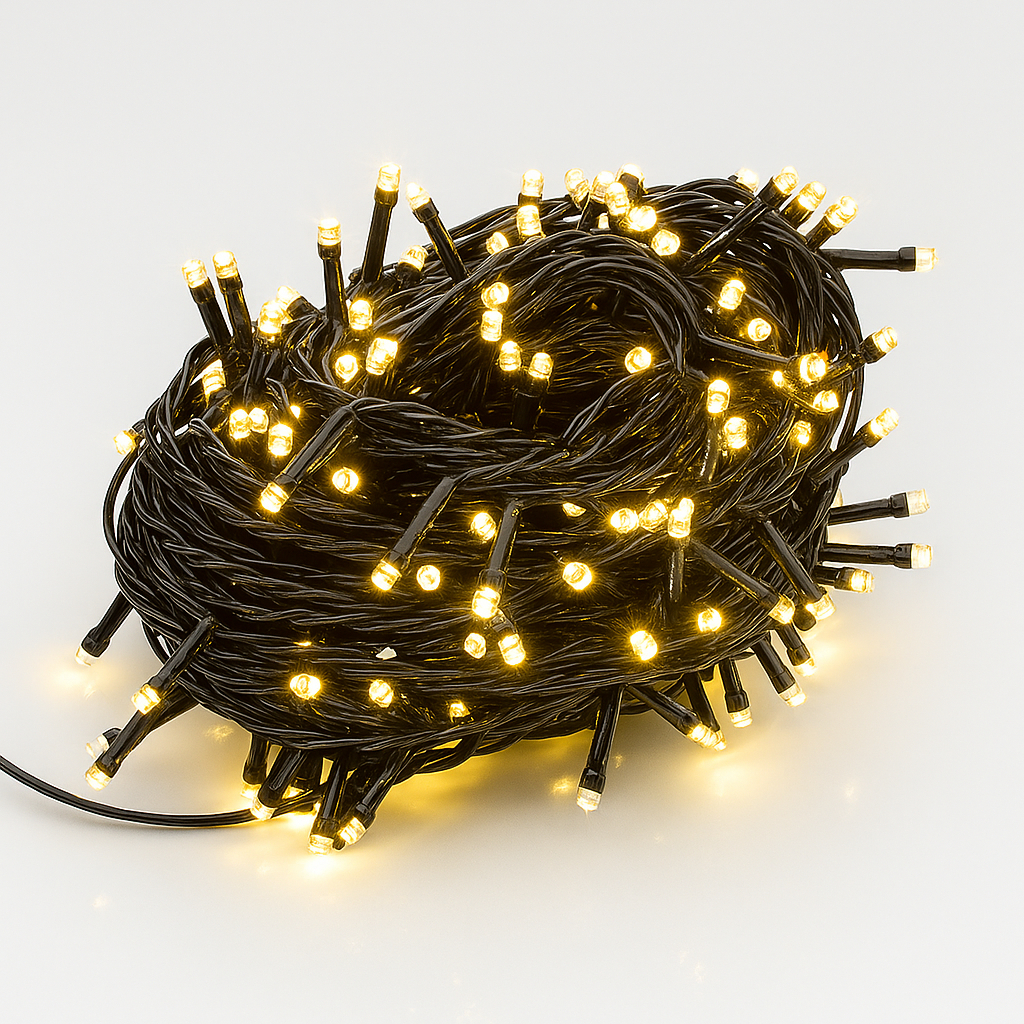 Pisca Pisca Árvore de Natal Led - 9 metros 100 leds 110v - Pisca Pisca Decoração Natal