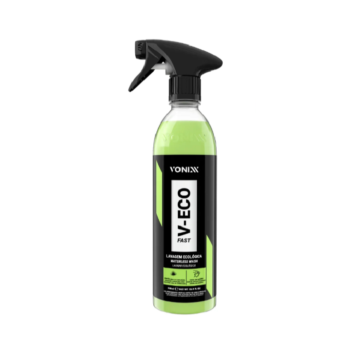 V-Eco Fast Vonixx Lavagem à Seco Automotivo com Cera de Carnaúba 500ml