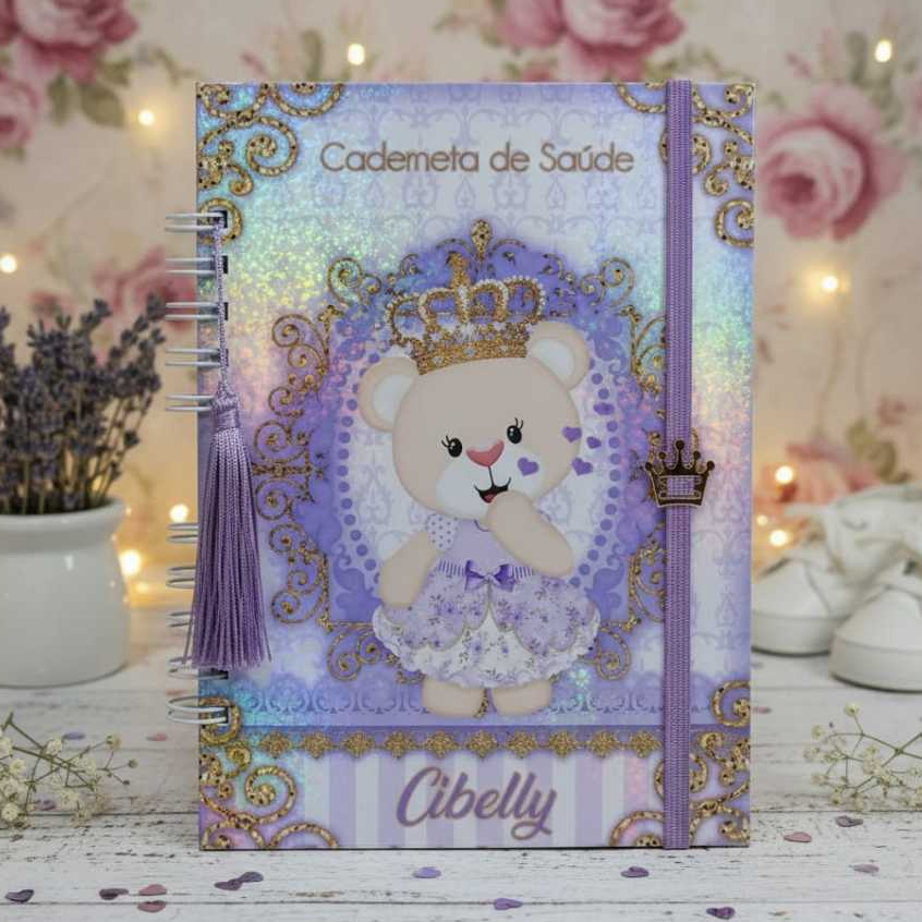 Caderneta De Saúde Personalizada Versão Atual Com o Nome do Bebê em Oferta na Shopee
