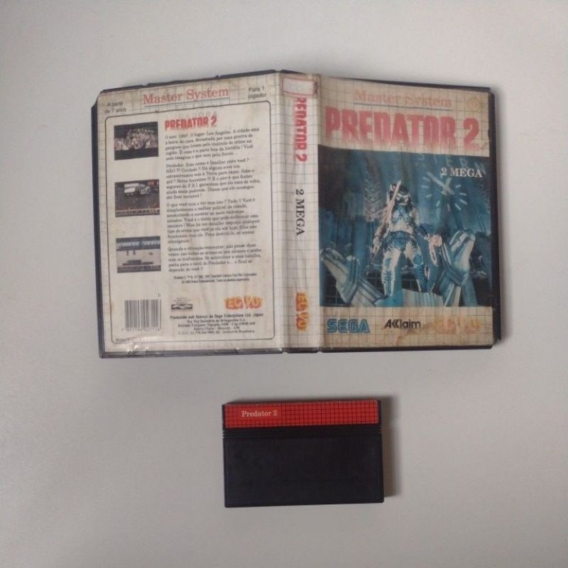 Jogo Predator 2 Master System