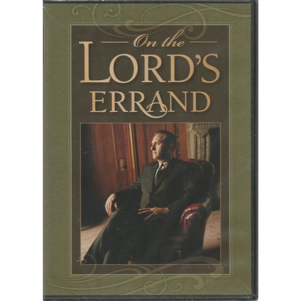 DVD - On the Lord's Errand - The Life Of Thomas S. Monson (A Igreja de Jesus Cristo dos Santos dos Últimos Dias)