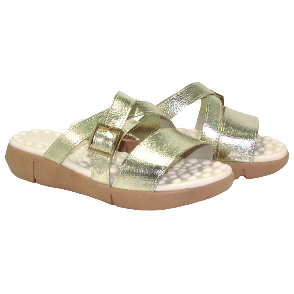 Chinelo Feminino Ortopédico Tamanco Casual Em Couro Sola Massageadora Esporão Confortável em Oferta na Shopee