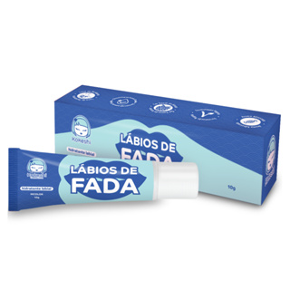 Hidratante Labial Lábios de Fada Incolor Manteiga de Karité Kokeshi em Oferta na Shopee