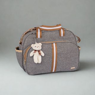 Bolsa Maternidade Bebê Infantil menino menina C/ chaveiro Urso faixa luxo AMOR em Oferta na Shopee