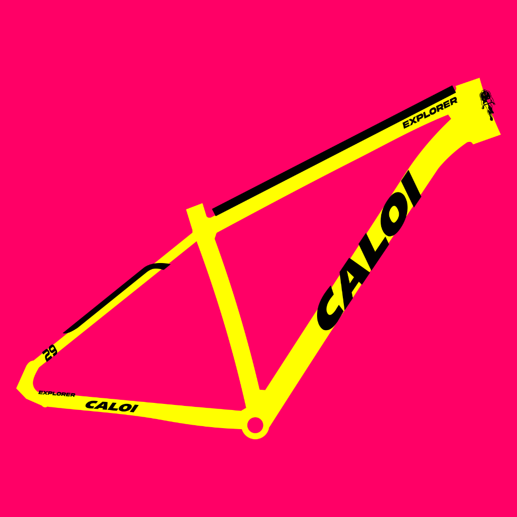 Adesivos para quadro Caloi Explorer 29