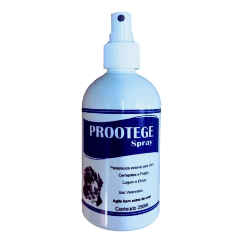 Prootege Spray Antipulgas E Carrapaticida Para Cães 250 Ml em Oferta na Shopee