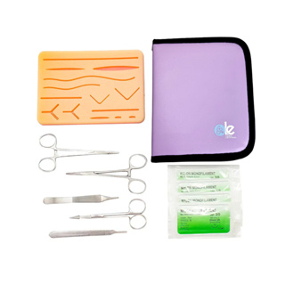 Kit Sutura Completo Lilás - Le Medical em Oferta na Shopee