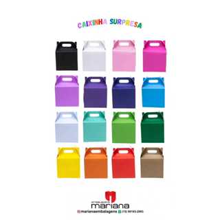 Caixa Surpresa - Pacote com 20 Unidades. em Oferta na Shopee