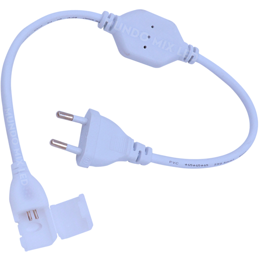 Conector Mangueira Fita De Led Cob 110v/220v em Oferta na Shopee