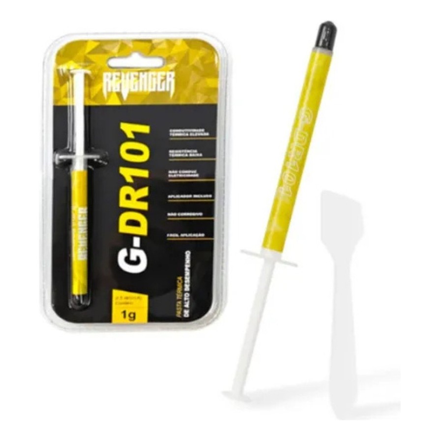 Kit 3 Pasta Térmica 3g com Box Case - 2,5 W/MK Frostbite Alta Condutividade + Espátula Knup em Oferta na Shopee