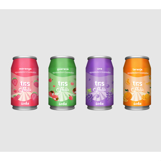 Apontador com Depósito + Borracha Soda Lanchinhos | TRIS em Oferta na Shopee