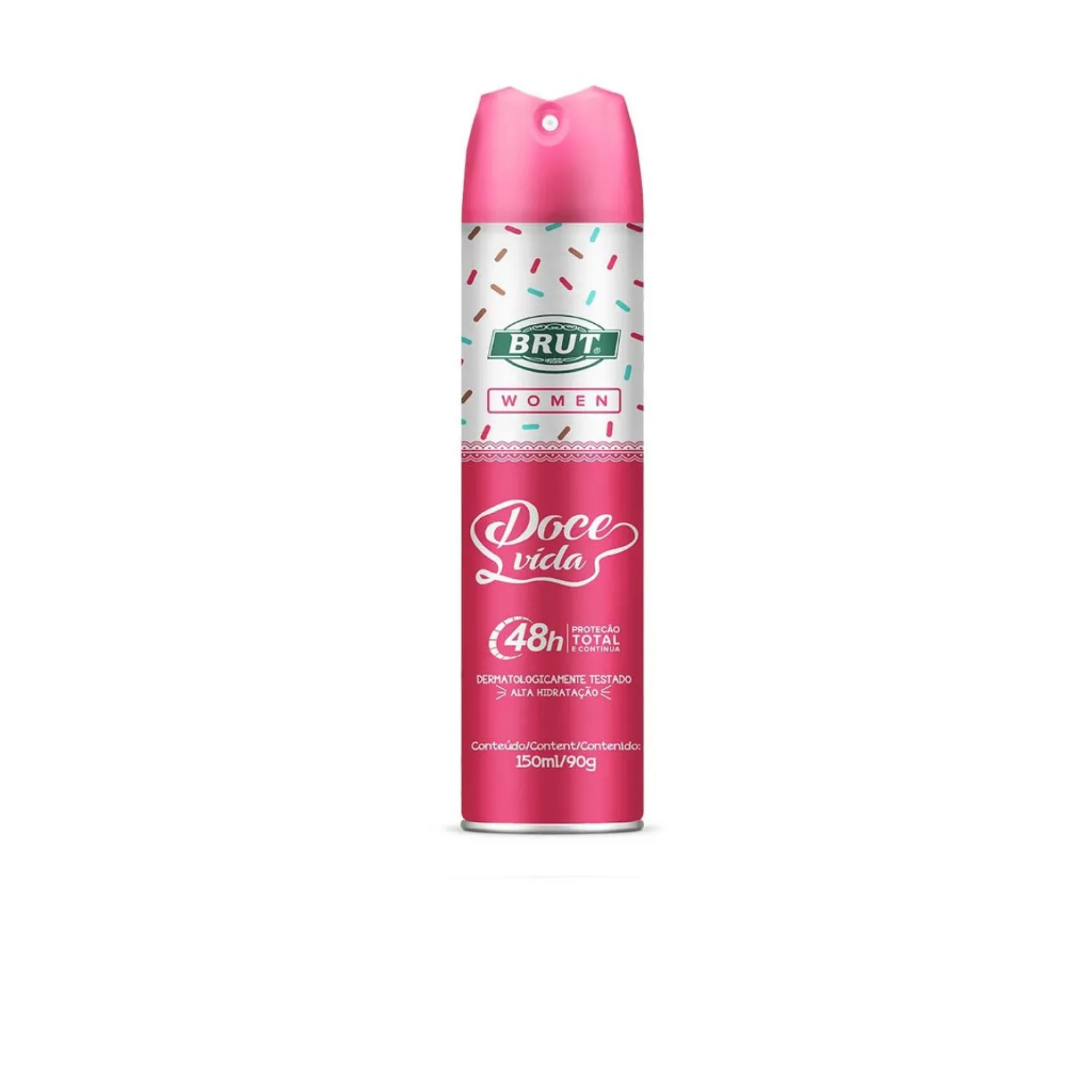 Desodorante Aerosol Feminino Brut Women 150ml - Escolher