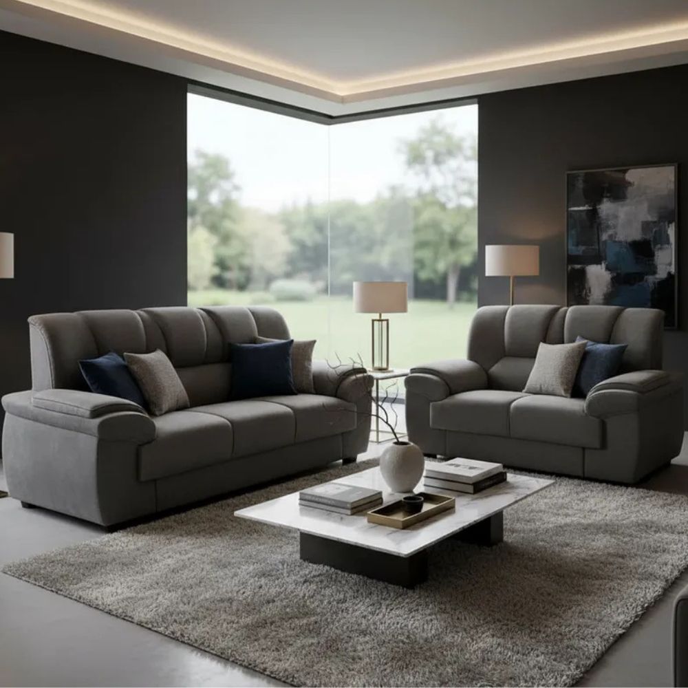 Conjunto Estofado Paraná Fluence - 2 e 3 Lugares em Oferta na Shopee