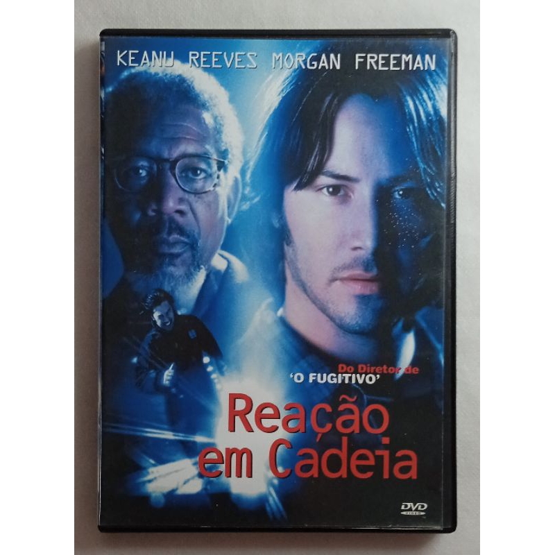 DVD Reação em Cadeia - Keanu Reeves; Morgan Freeman