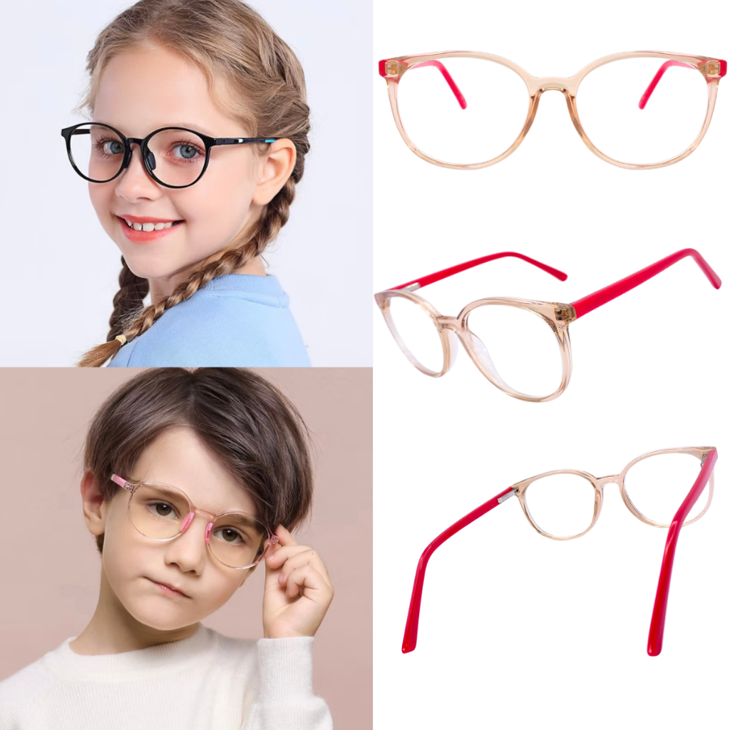 ÓCULOS ARMAÇÃO INFANTIL GRAU MENINAS E MENINOS CONFORTO PARA O DIA Á DIA ESCOLA