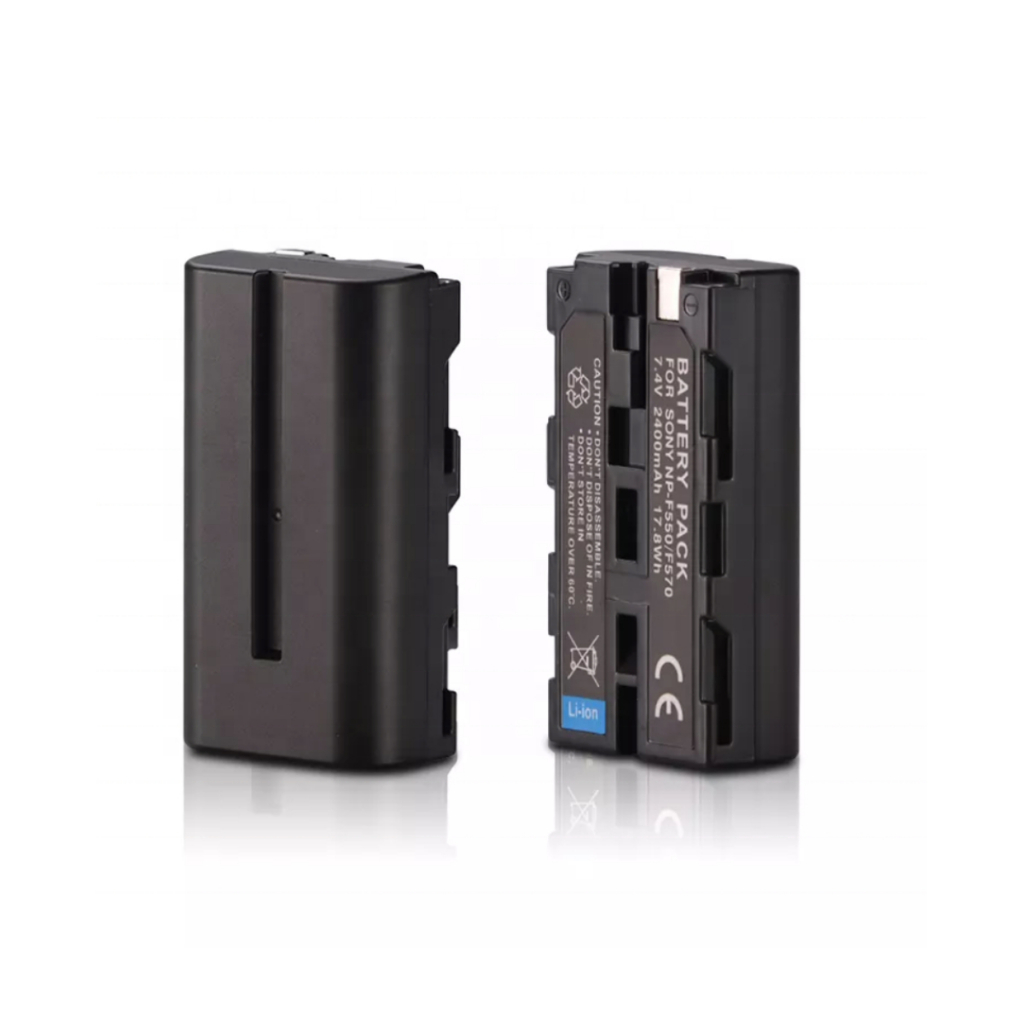 Bateria NP-F550 NP-570 2400mah Para Monitor Led Câmera