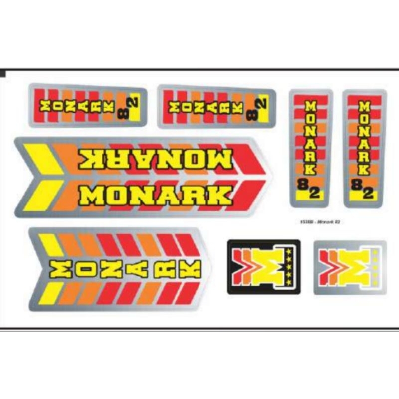 Adesivos Colante Bicicletas Monark 82