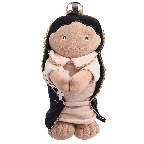 Boneca de Pelúcia Nossa Senhora - Linha Bonecos Religiosos - ZIP em Oferta na Shopee