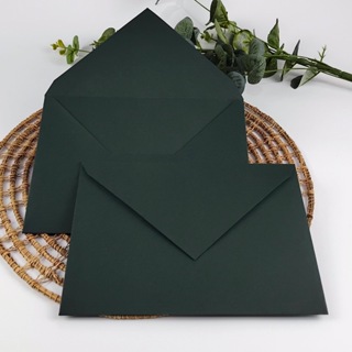 Envelope para Convite Verde Escuro tamanho 22x16cm - Modelo 560 - Envelope para casamento, debutantes, bodas, eventos em Oferta na Shopee