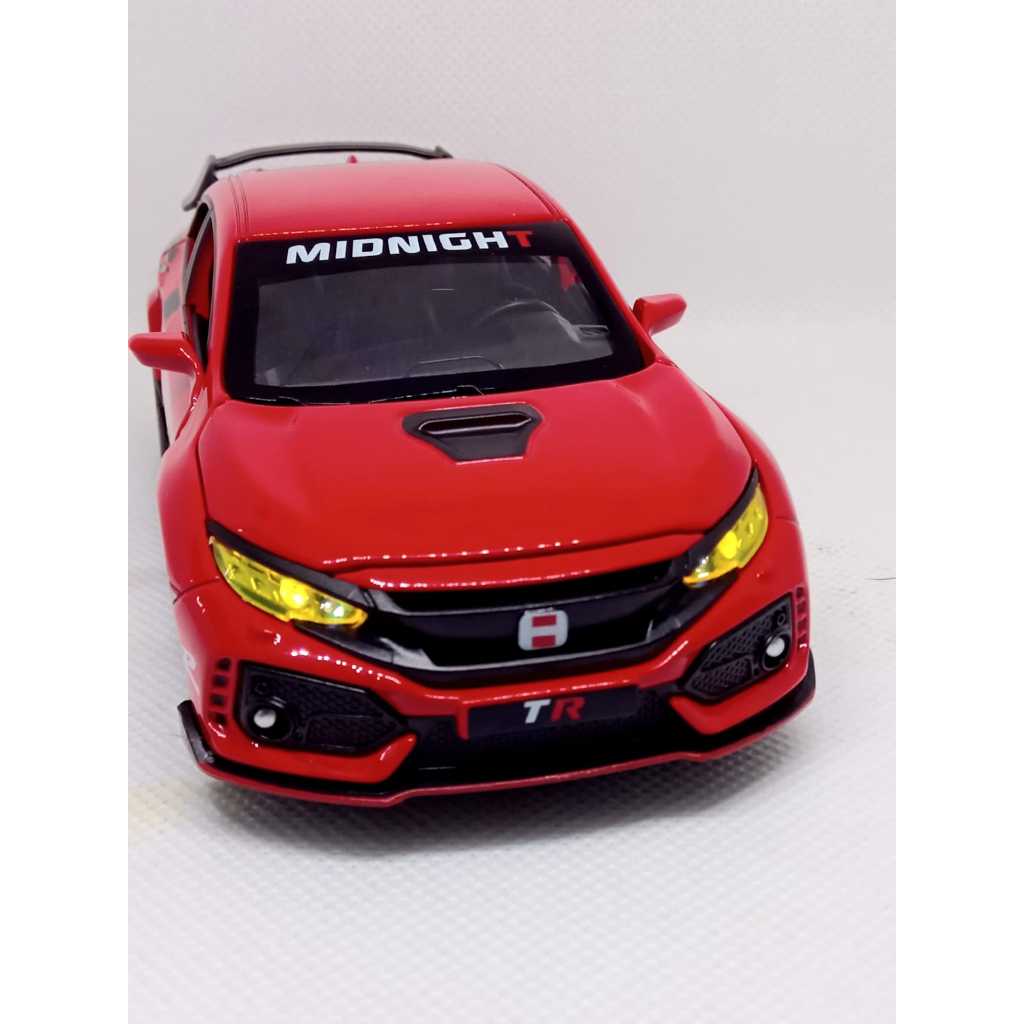 Miniatura  Civic Type R 1:32 metal Diecast colecionável