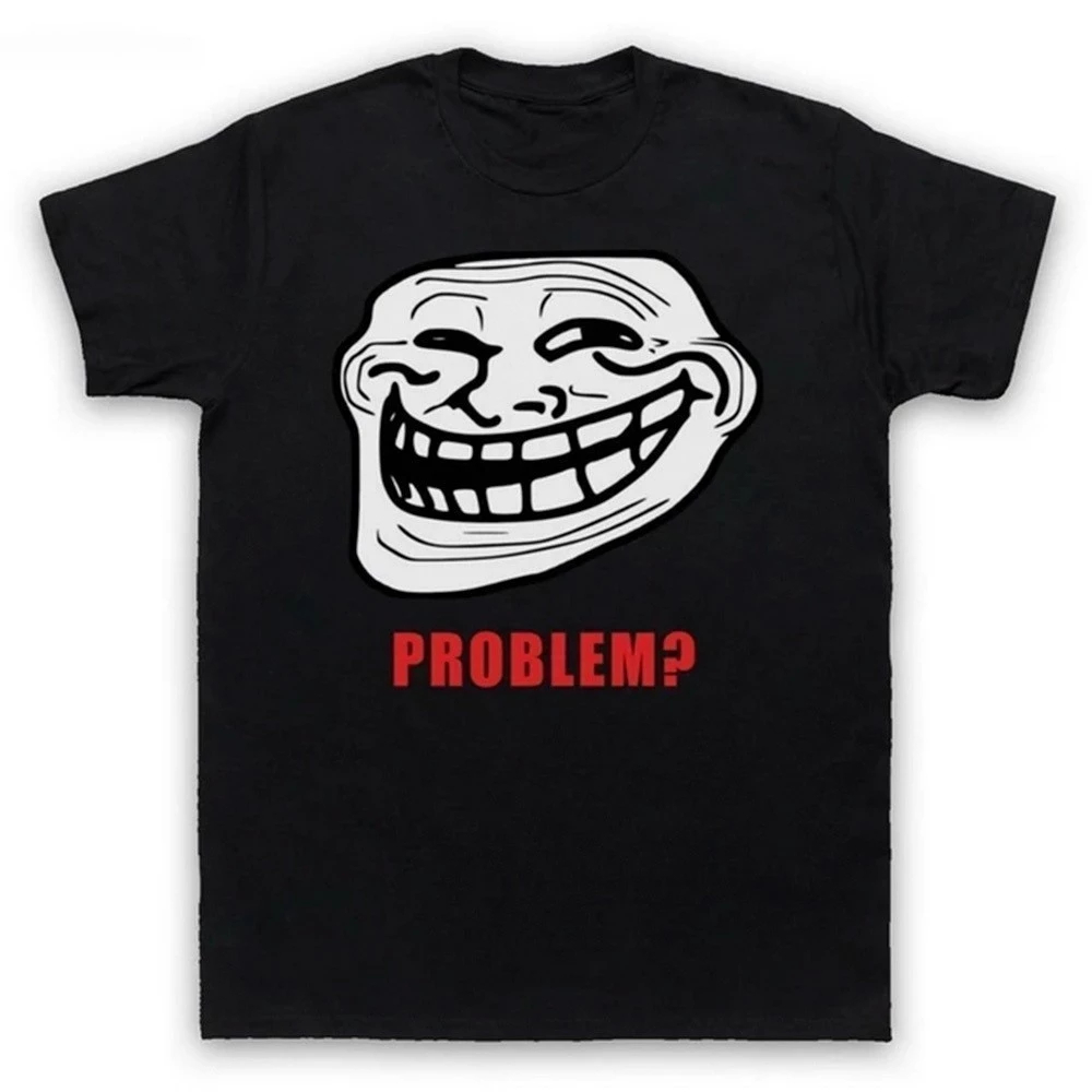 Camiseta troll face - problem ?