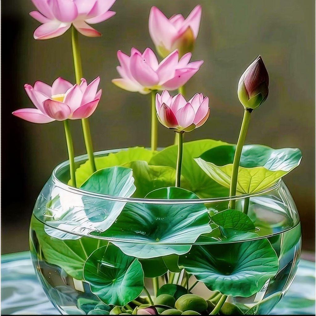 Sementes De Lótus 100% Original lótus sagrado cultivo fácil sementes de qualidade alta germinação em Oferta na Shopee