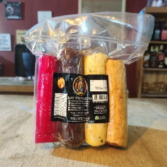 Kit Provoleto Artesanal: 3 Provolones e 1 Lombo Mineiro em Oferta na Shopee