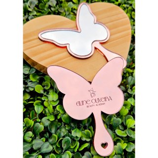 Kit 10 Espelho Borboleta acrilica Brinde Dia das Mães/dia das mulheres em Oferta na Shopee