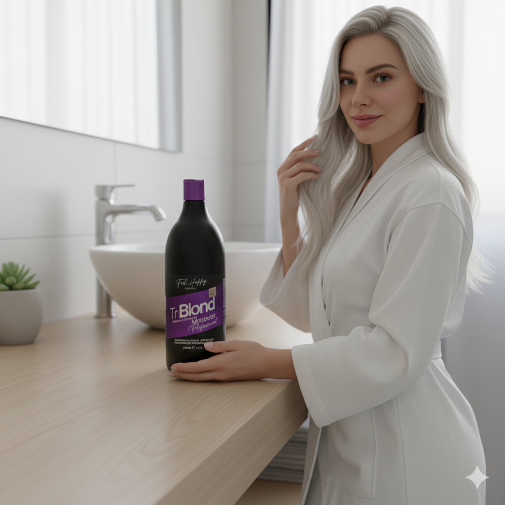 Escova Progressiva sem Formol Blond 1000ML Feel Happy