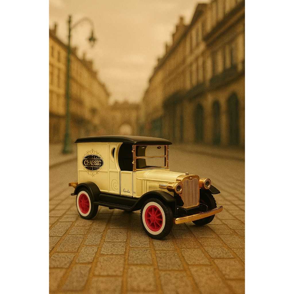 Miniatura Calhambeque Vintage 1:32 – Carro Antigo Colecionável