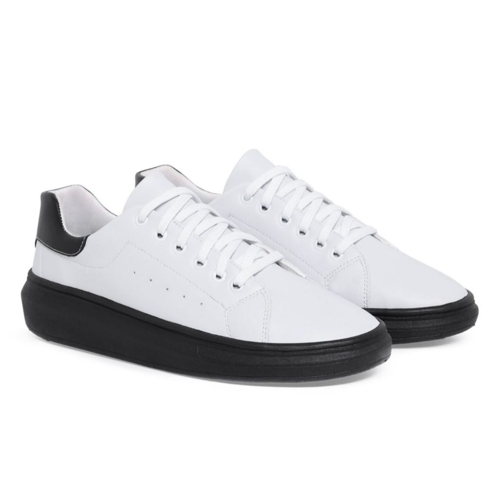 tênis casual masculino bicolor sneaker sola alta sapatenis em promoção