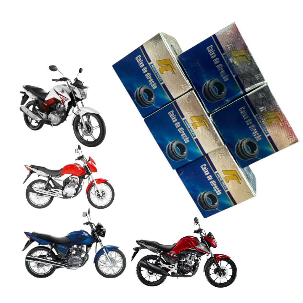 Kit com 5 Caixa De Direção Honda Titan 150 125 Fan 150 T200 Ks/es