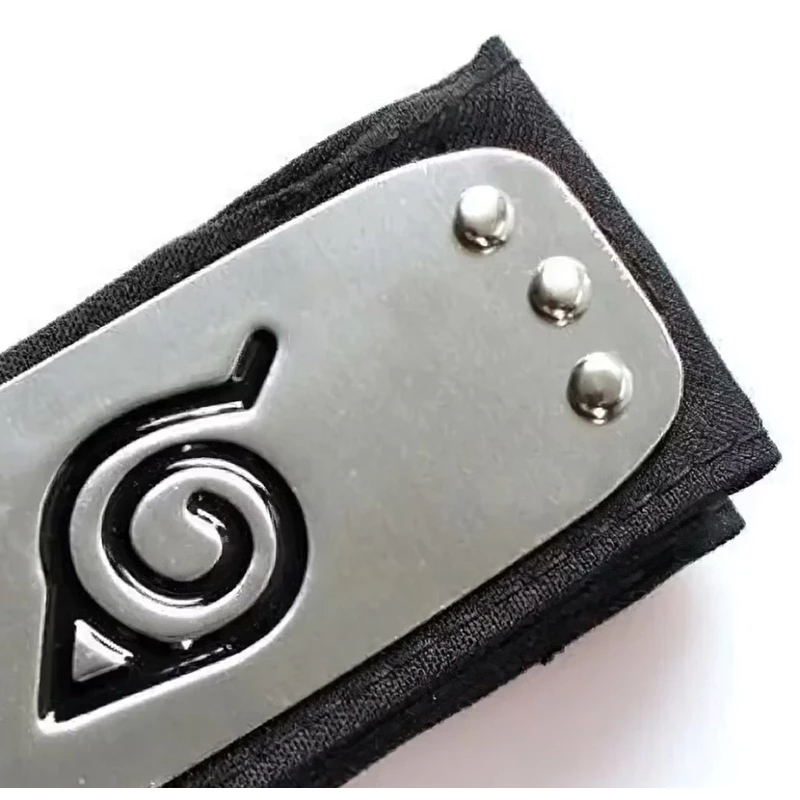 Bandana Naruto Aldeia da Folha Inox Naruto Shippuden