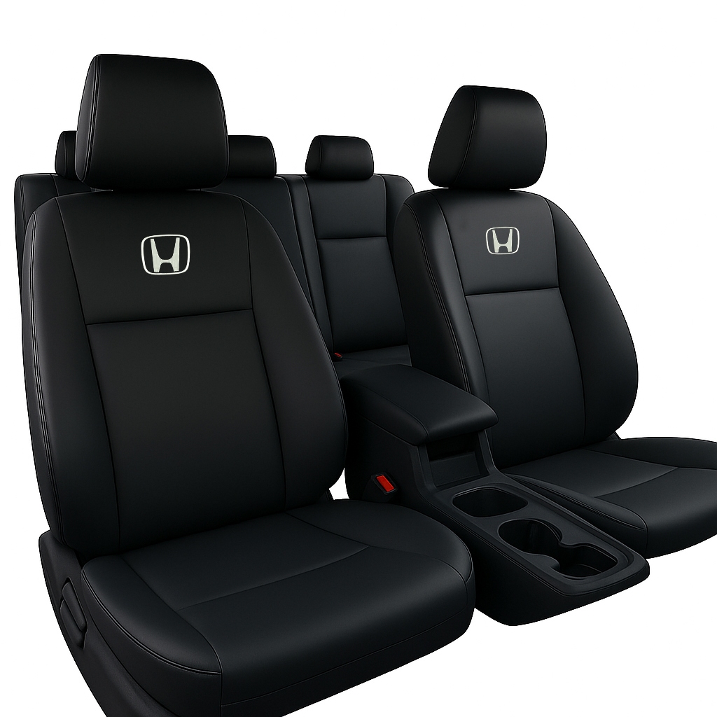 Capa Banco Carro 100% Couro Automotivo Accord, City, Civic,  CR-V, Fit, HR-V, WR-V em Oferta na Shopee