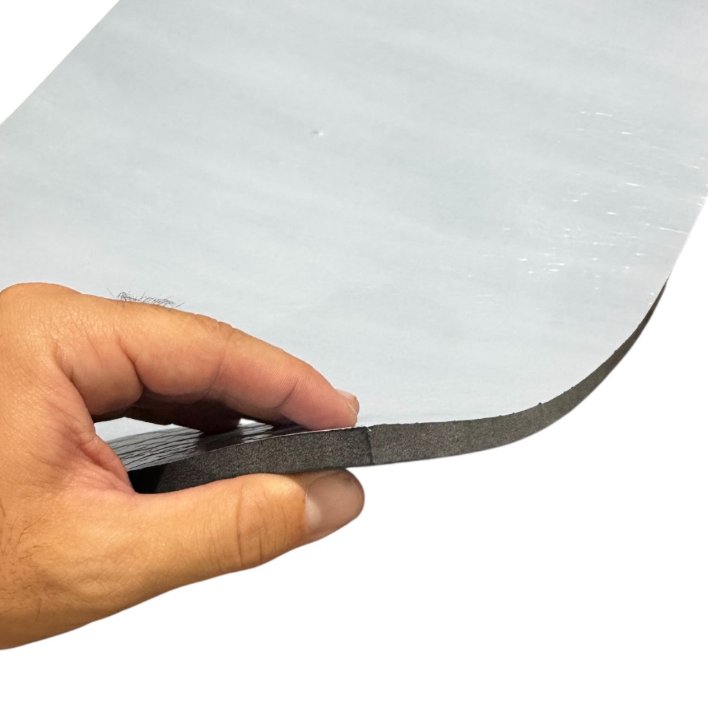 Placa De Eva Adesivada 50cm X 115cm Lençol Borracha Folha de Eva Autocolante