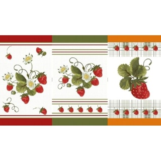 KIT COM 3 PANOS DE COPA TEKA PRIMORE - VÁRIAS ESTAMPAS em Oferta na Shopee